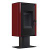 Фото10.Сталева піч BOKAR Aston FD 4380 ( 9,0 кв ) black ceramatex